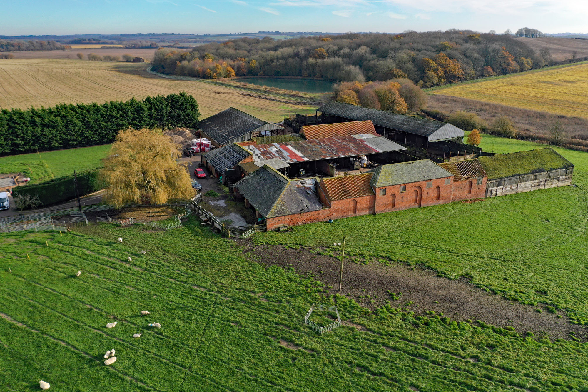 Traditional farm