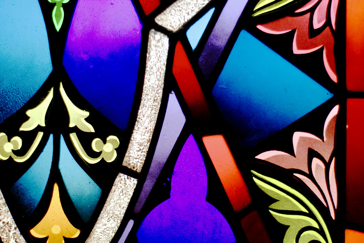 Stained glass window